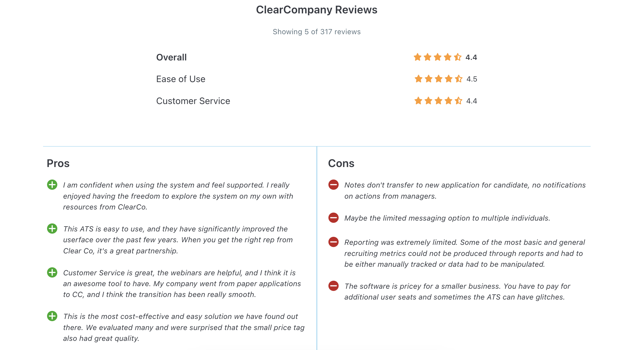 clearcompany reviews
