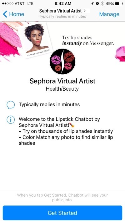 sephora virtual artist
