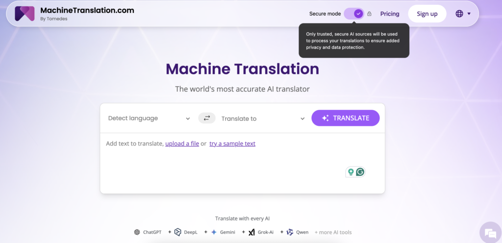 MachineTranslation