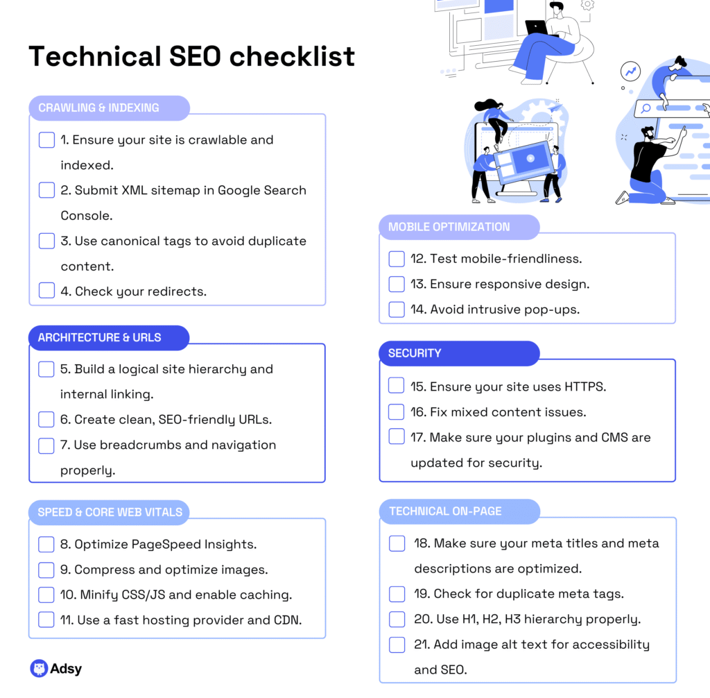 technical seo checklist