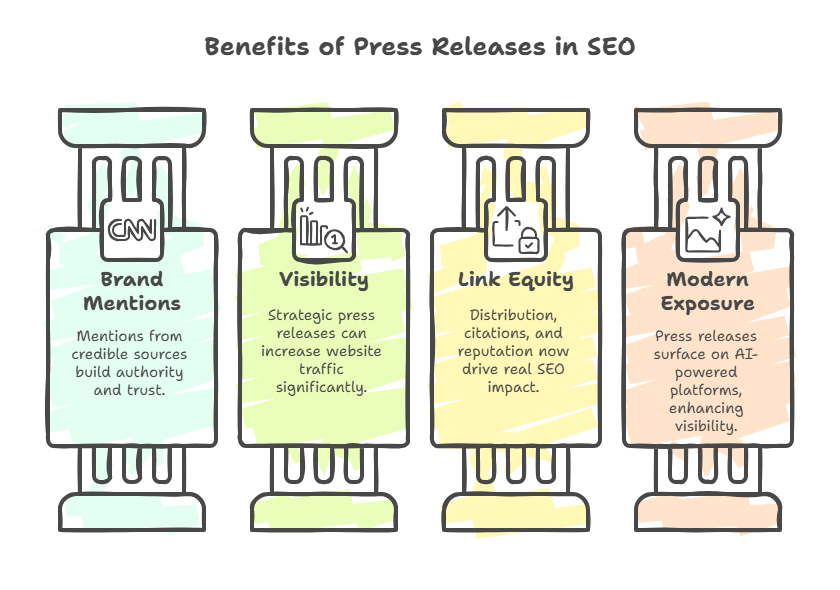 benefits of seo press releases