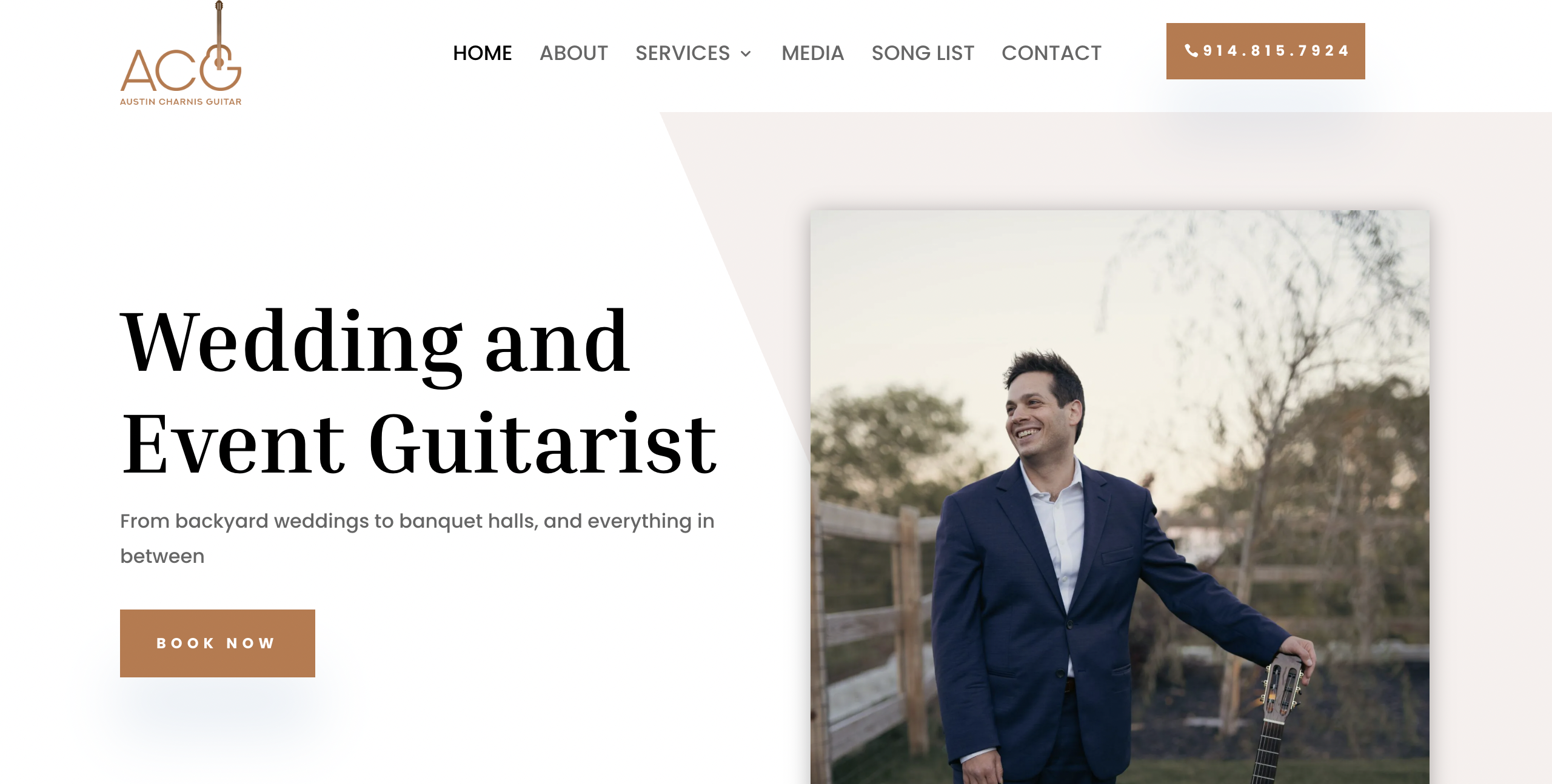 musician website