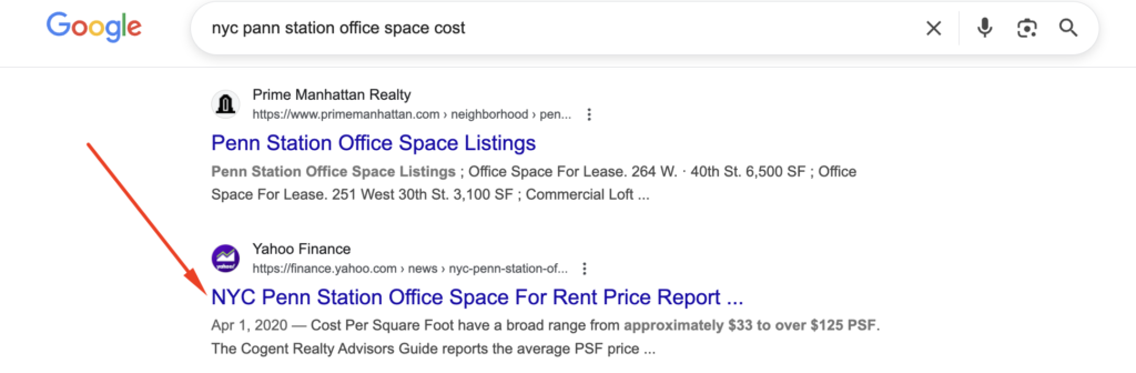 press release example