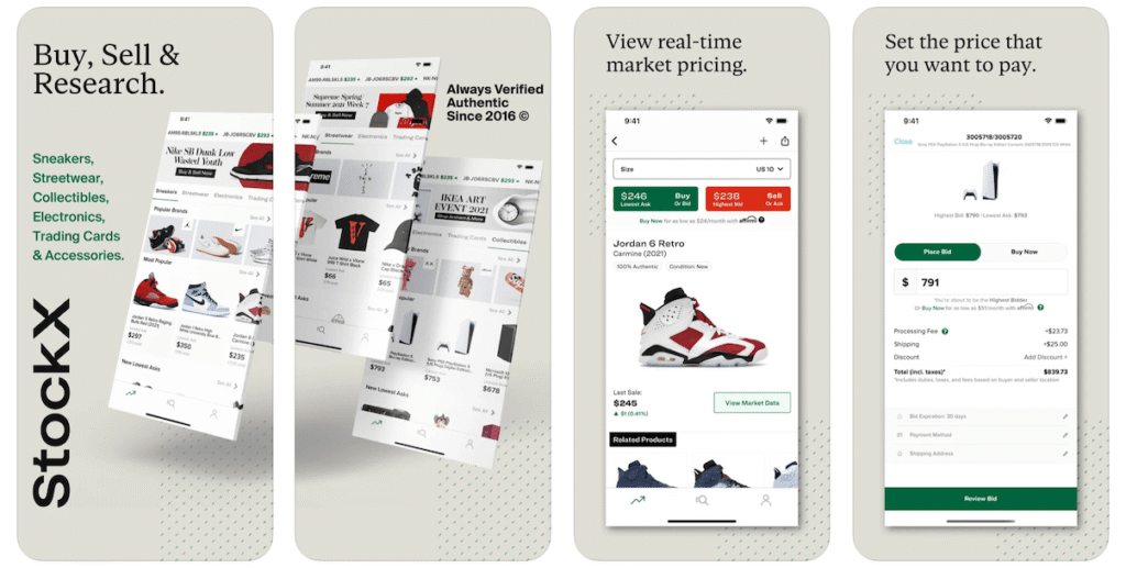 StockX app