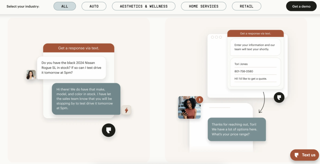 Podium AI Text Messaging Platform