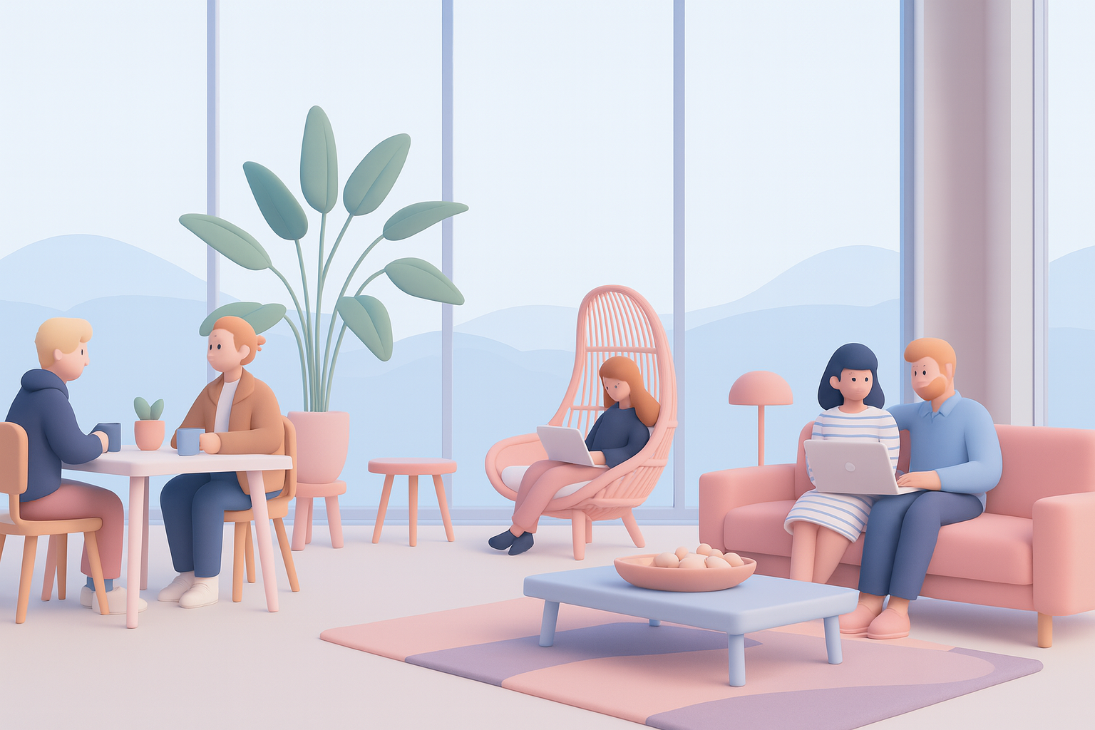 flexible coworking spaces
