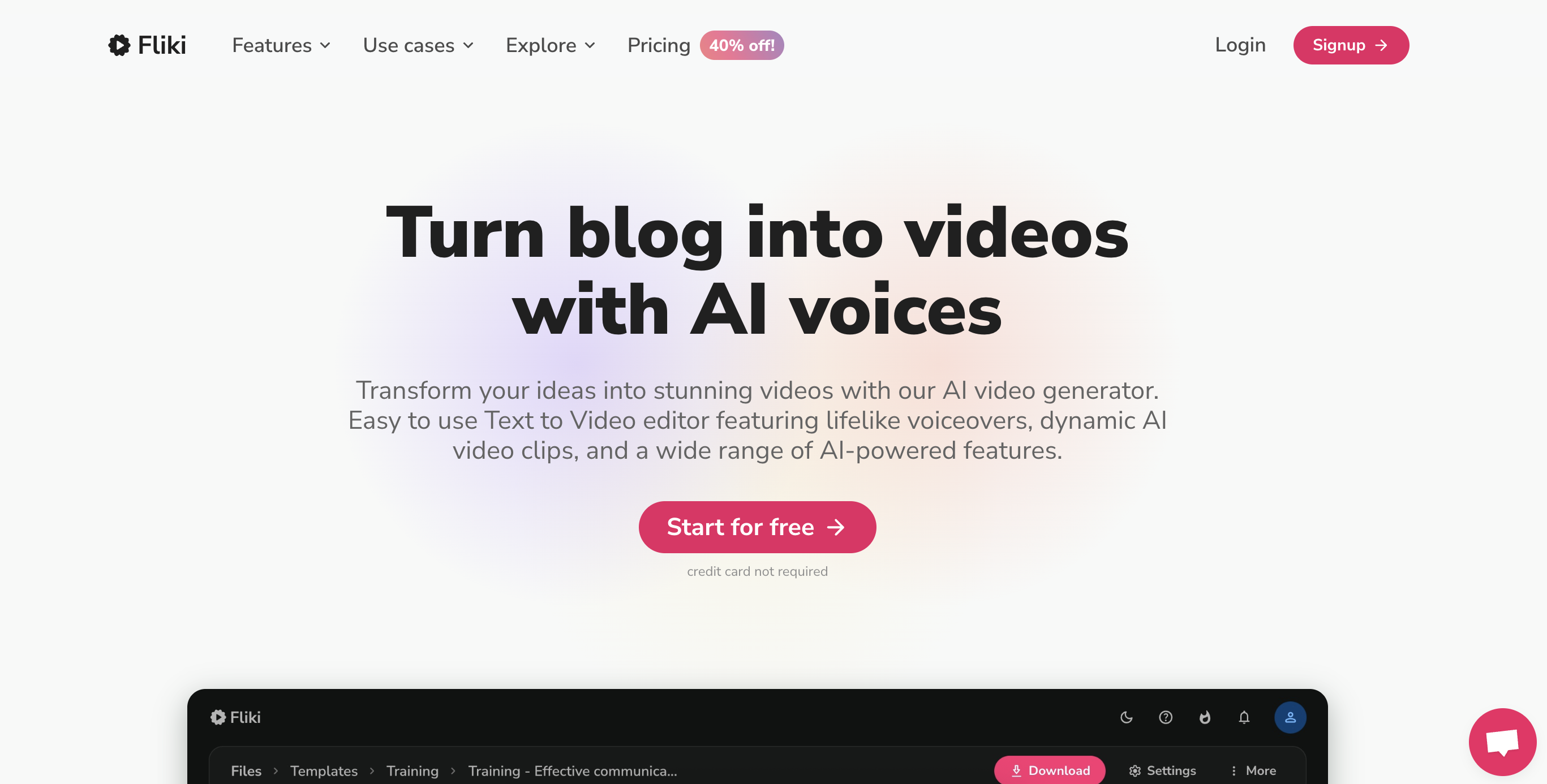 Fliki black friday deal