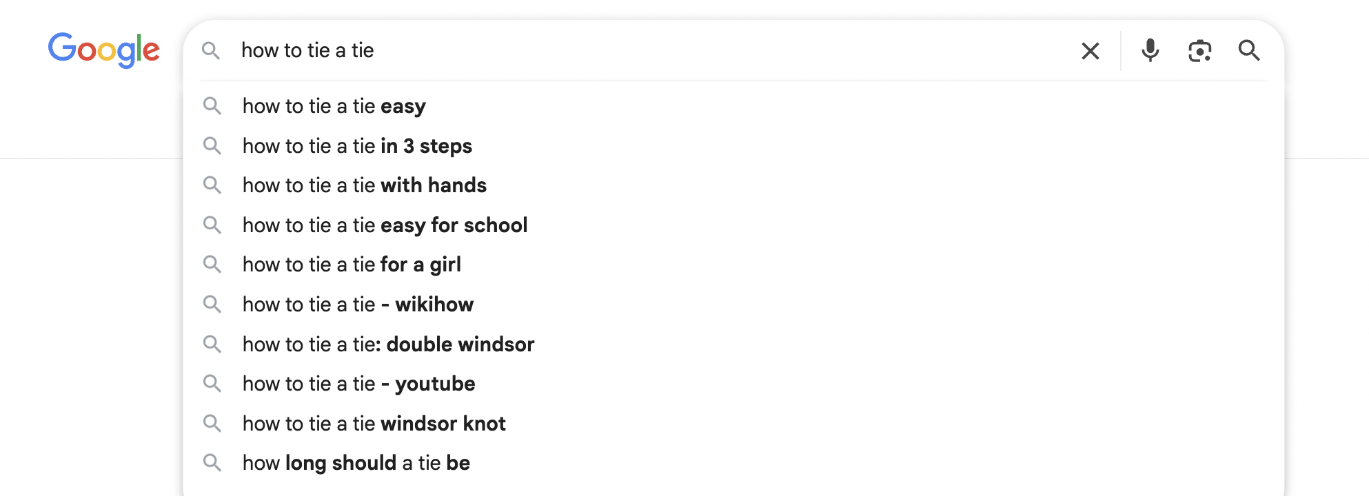 evergreen keyword example