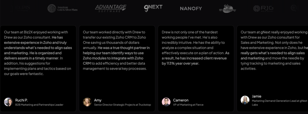 Real Client Feedback About Brockbank Consulting