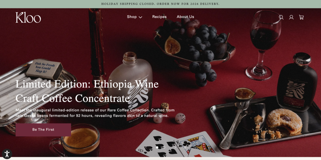 coffee concentrate brand website