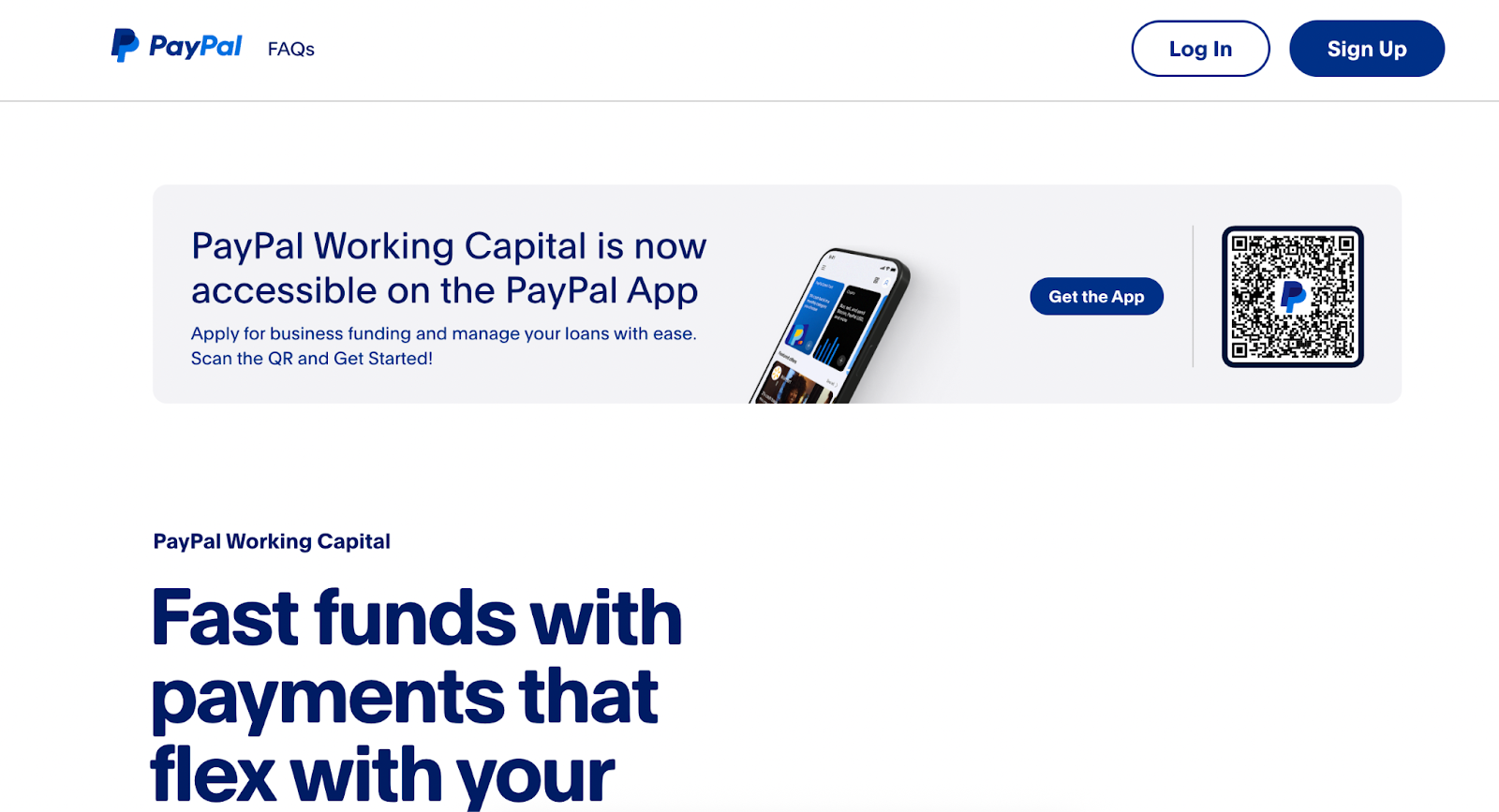 PayPal Working Capital