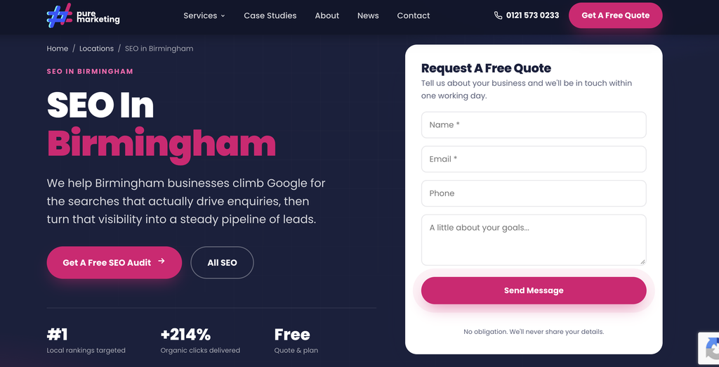 Pure Marketing seo agency