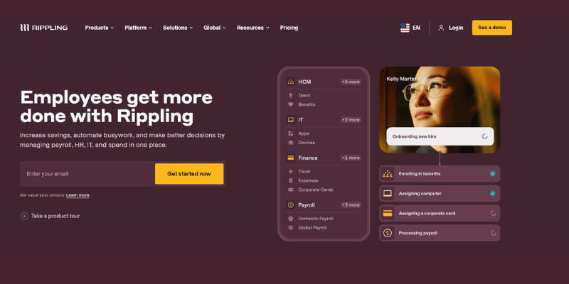 Rippling hr software