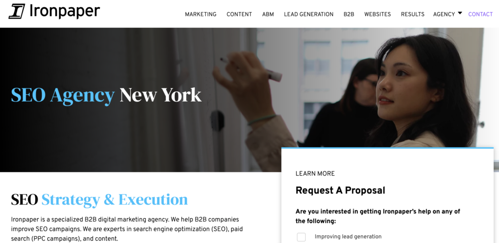 Ironpaper agency review