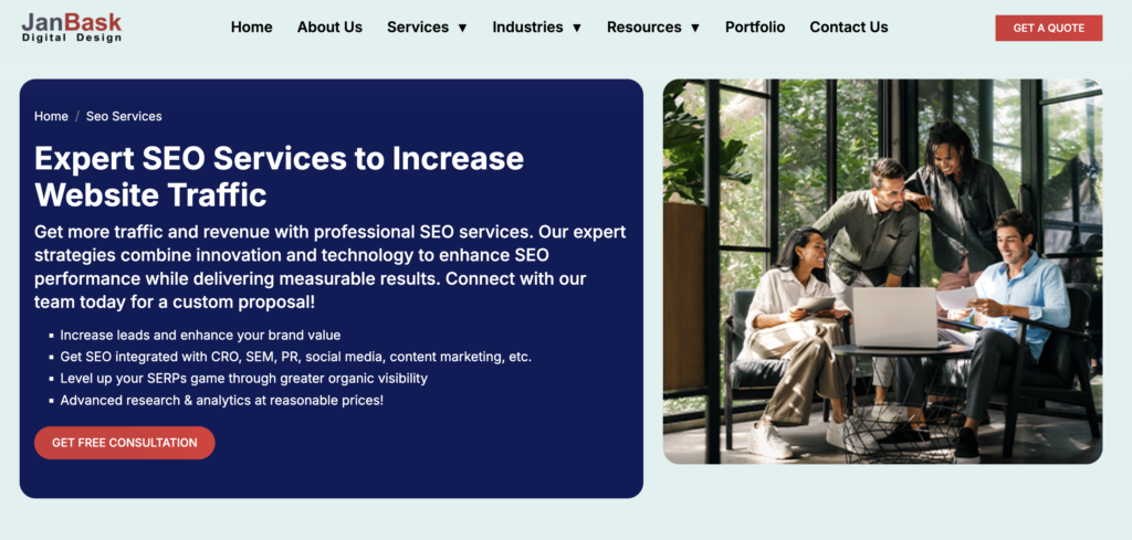 JanBask Digital Design agency review