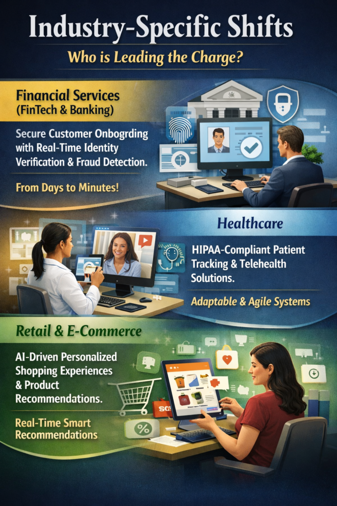 Industry-Specific Shifts in low-code development: Who is Leading the Charge?