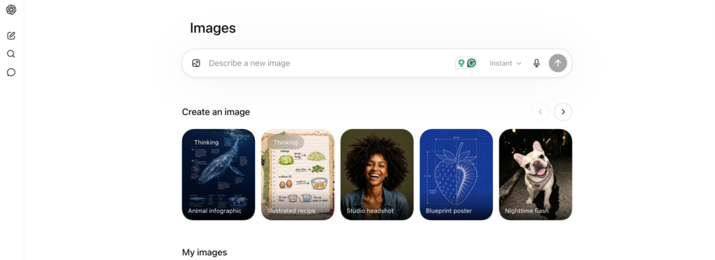 ChatGPT (Image Generation) Best for quick ideas
