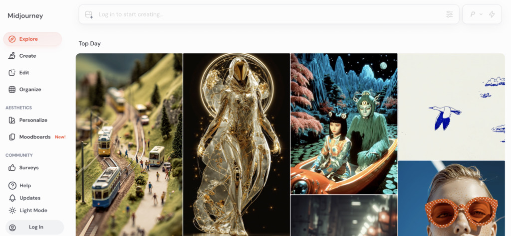 Midjourney Best for standout visuals