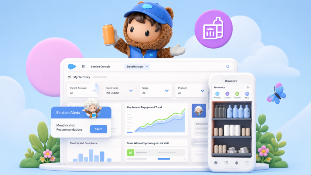 How Can Salesforce Consumer Goods Cloud Increase Sales Rep Productivity?