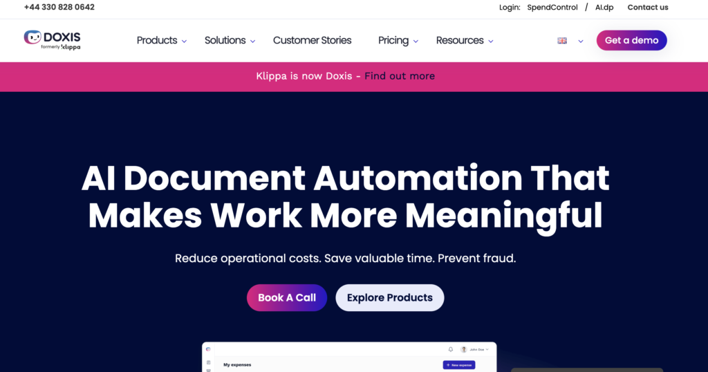 Klippa OCR Tool