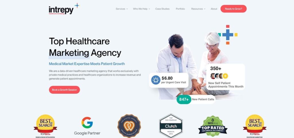Intrepy Healthcare Marketing agency review