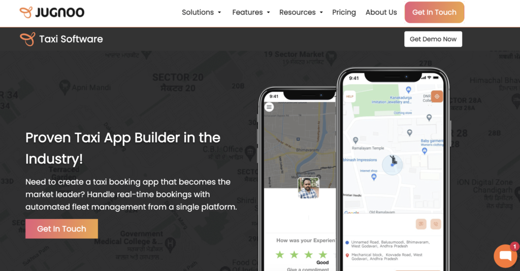 Jugnoo taxi app development